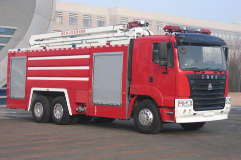 豪運(yùn)16米舉高噴射消防車(chē)